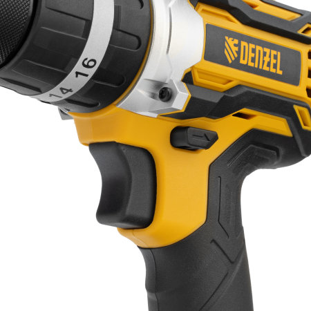 Дрель-шуруповерт аккумуляторная ударная бесщет DENZEL CIDB-18-02, Li-Ion, 18 В