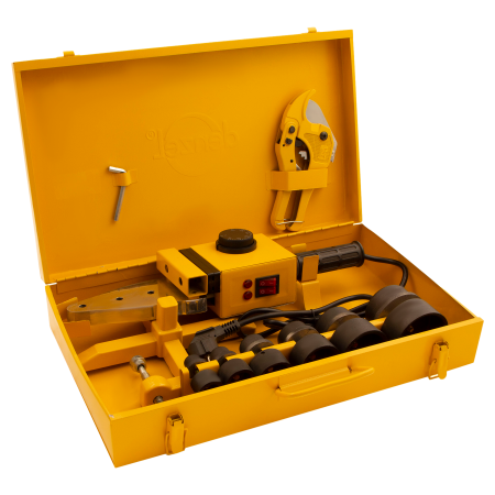 Аппарат для сварки пластиковых труб DENZEL DWP-1500, 1500 Вт, 260-300 град, 20-63 мм