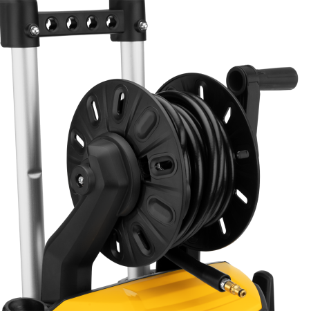 Моечная машина высокого давления DENZEL R-180D, 2200 Вт, 180 бар, 380 л/ч, с барабаном