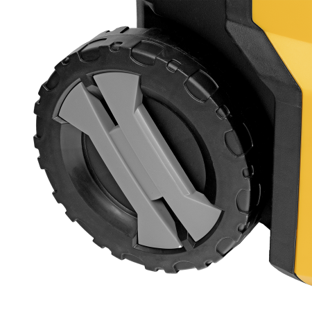 Моечная машина высокого давления DENZEL R-200D, 2400 Вт, 200 бар, 420 л/ч, с барабаном