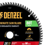 Пильный диск по ламинату DENZEL ф300 х 30 мм, 80 зубьев