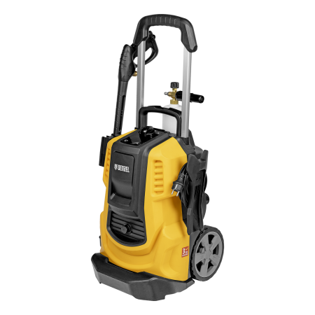 Моечная машина высокого давления DENZEL R-230iD, 3300 Вт, 230 бар, 600 л/ч, асинхронный двигатель, с барабаном