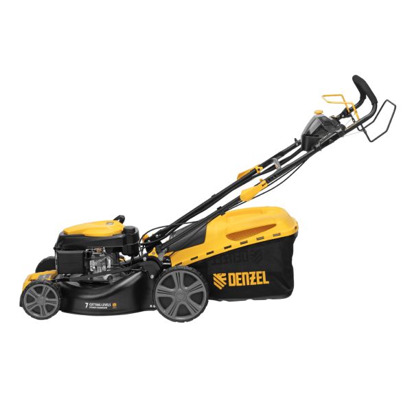 Газонокосилка бензиновая DENZEL GLD-460SP-VE, 146 см3, шир. 46см, привод, вариатор, эл.старт, 60 л Газонокосилка бензиновая DENZEL GLD-460SP-VE, 146 см3, шир. 46см, привод, вариатор, эл.старт, 60 л