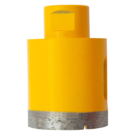 Сверло алмазное по керамограниту DENZEL 72689, 50 мм, М14, мокрая резка