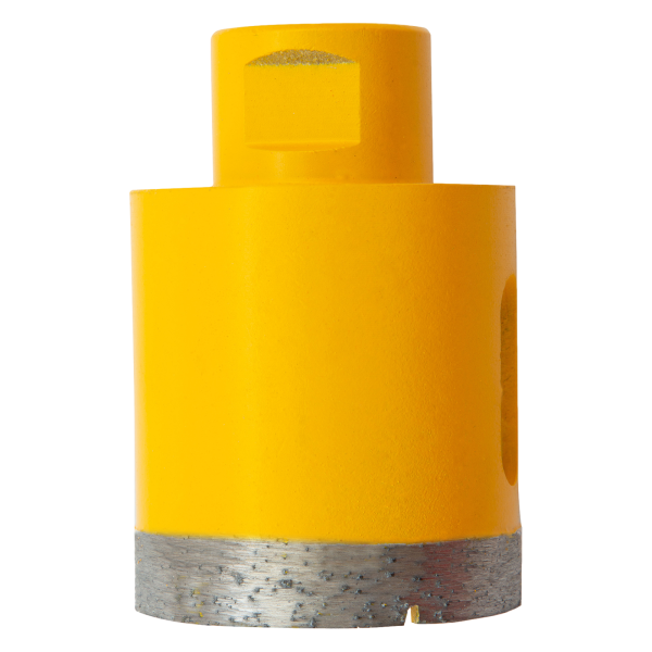 Сверло алмазное по керамограниту DENZEL 72689, 50 мм, М14, мокрая резка