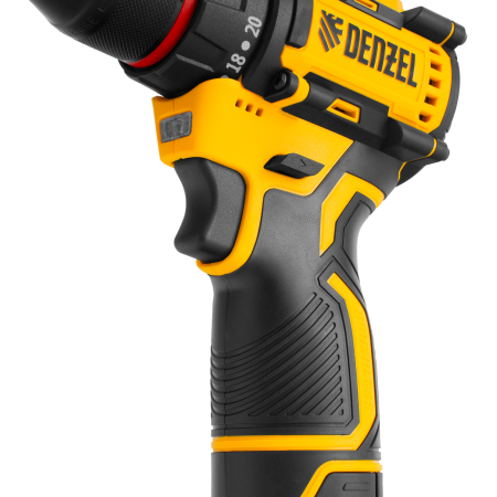 Дрель-шуруповерт аккумуляторная бесщет. DENZEL CDH-BL-12, Li-Ion, 12 В
