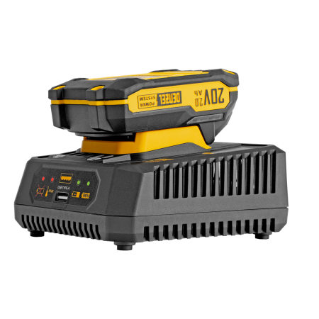 Устройство зарядное для аккумуляторов DENZEL BCH-20-4.5, Li-Ion, 20 В, 4,5 А