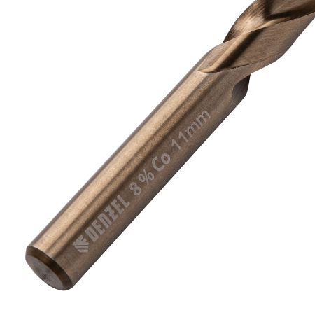Сверло по металлу DENZEL 11 мм, HSS Co-8%