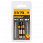 Набор бит комбинированный DENZEL 3 шт., PH2, PZ2, SL5, 50 мм, сталь S2