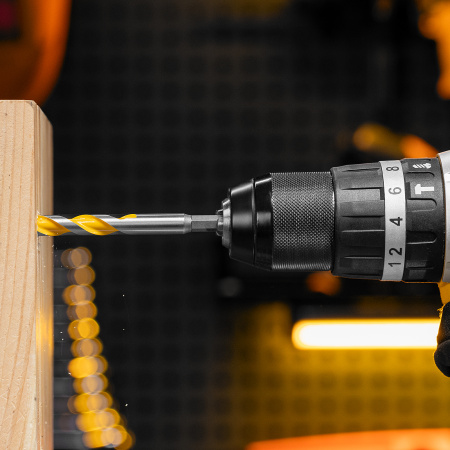 Набор сверл универсальных DENZEL, Multi cut, 4-10 мм, 5 шт.