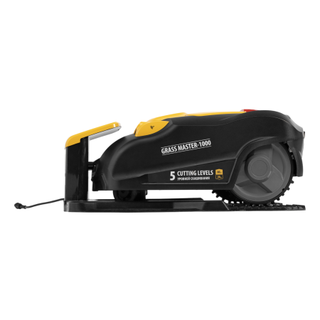 Робот-газонокосилка DENZEL Grass Master 1000  1000м2, 3Ач, 28V, LCD дисплей, Wi-Fi