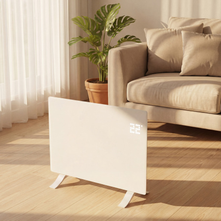 Конвектор электрический DENZEL OptiPrime-1500, Wi-Fi, тачскрин, цифровой термостат, 1500 Вт