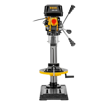 Станок сверлильный радиальный DENZEL DDM-550R, 550 Вт, 16 мм, 12 ск., настольный