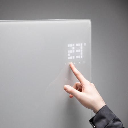 Конвектор электрический DENZEL OptiPrime-1000, Wi-Fi, тачскрин, цифровой термостат, 1000 Вт