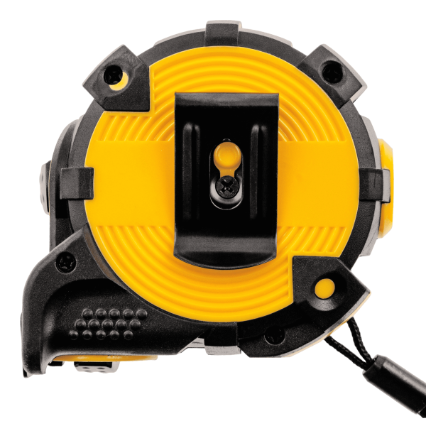 Рулетка DENZEL 31522 5м х 25мм, автоматич. фиксац., нейлон. покрытие, магнит. зацеп, двухстор. разметка