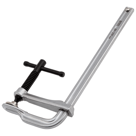 Струбцина DENZEL F-образная, 80x200мм, кованая