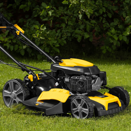 Газонокосилка бензиновая DENZEL GLD-460SP-VE, 146 см3, шир. 46см, привод, вариатор, эл.старт, 60 л