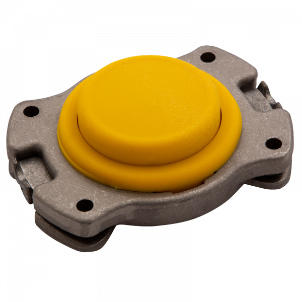 Триммерная головка DENZEL 96363, универсальная, алюминий, шайба 8 мм, 10 мм