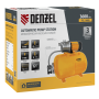 Насосная станция DENZEL PSL1100X, 1100 Вт, 3600 л/ч, ресивер 50 л, подъем 45 м, нержавейка