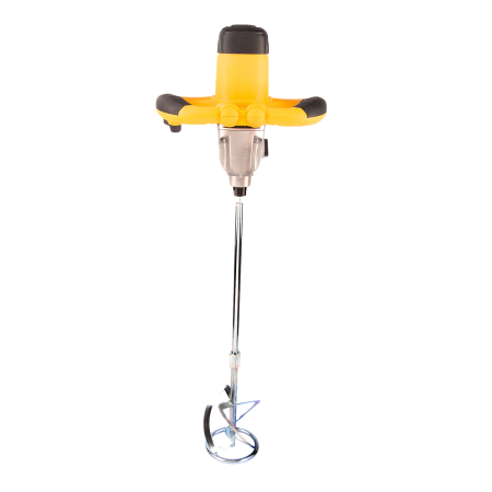 Миксер строительный DENZEL EM-1-1220, 1220 Вт, 0-480/0-800 об/мин