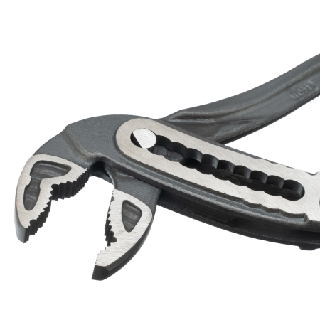 Клещи переставные DENZEL обливные рукоятки, 240 мм