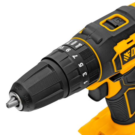 Дрель-шуруповерт аккумуляторная ударная DENZEL CID-18-0, Li-Ion, 18 В