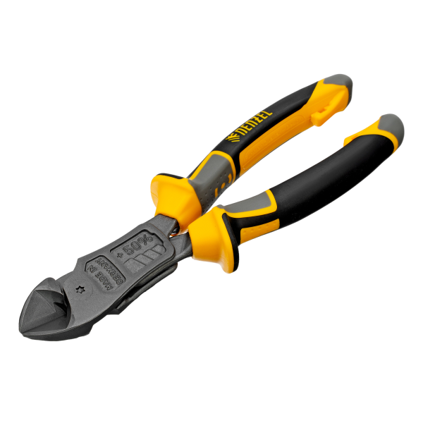 Бокорезы DENZEL 180 мм, усиленные, трехкомпонентные рукоятки