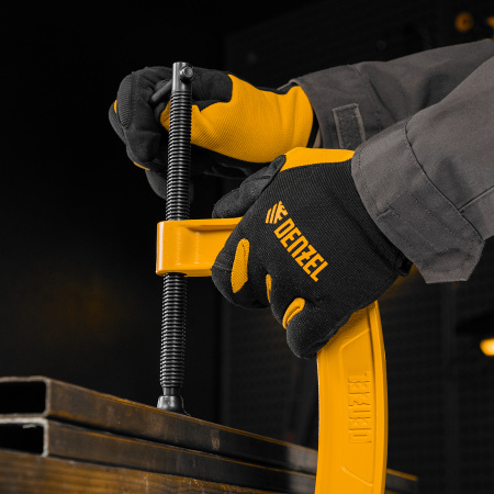 Струбцина DENZEL G-образная, усиленная, 150 мм