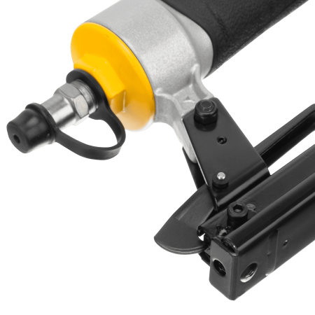 Степлер пневматический DENZEL PS8016 для прямоугольных скоб 21GA от 6 до 16 мм