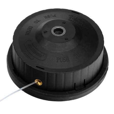 Триммер электрический DENZEL TE-1200, 1200 Вт, 380 мм, катушка + диск, разборная штанга