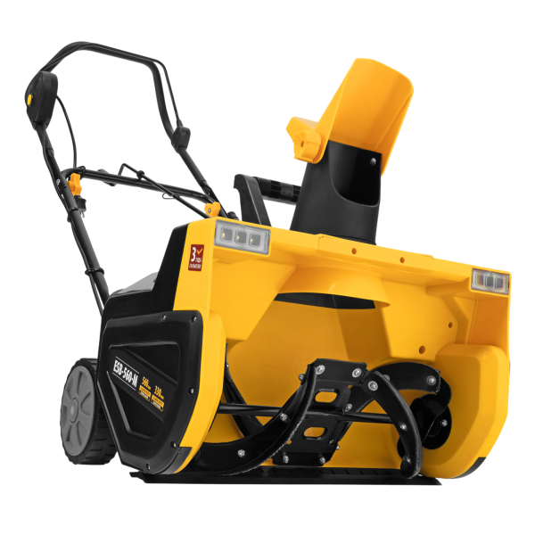 Снегоуборщик электрический DENZEL ESB-560-M, 2,5 кВт, металлический шнек, LED фара