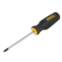 Отвертка DENZEL PH1х100 мм, CrV, трехкомпонентная рукоятка