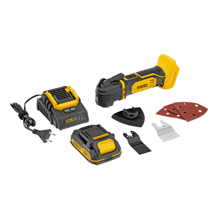 Инструмент многофункциональный аккумуляторный DENZEL CMTH-20, Li-Ion, 20 В