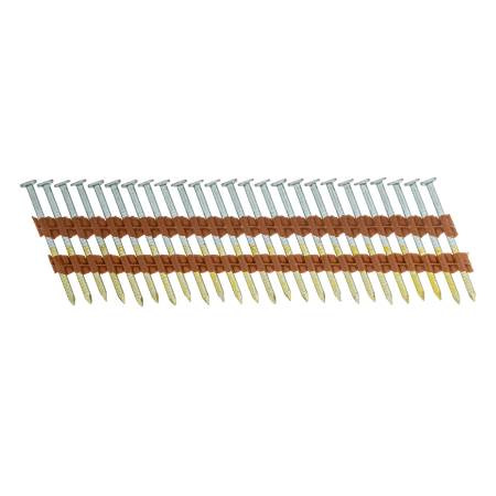 Гвозди DENZEL для пнев. нейлера (оцинк.), длина - 50 мм, диам. - 2,9 мм, 2000 шт.