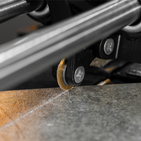 Ролик режущий с подшипником для плиткореза DENZEL 22х6х6мм, TiN