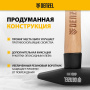 Молоток слесарный DENZEL 600 г, кованый квадратный боек, буковая рукоятка