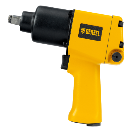 Пневмогайковерт ударный DENZEL IW860+набор головок, 1/2, 7000 об/мин, 868 Нм