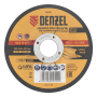 Круг шлифовальный по металлу DENZEL, 115 х 6,0 х 22,2 мм, A24QBF