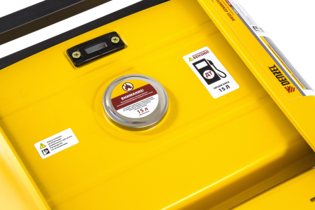 Дизельный генератор DENZEL DD6300Е, 5 кВт, 220 В/50 Гц, 15 л, электростартер