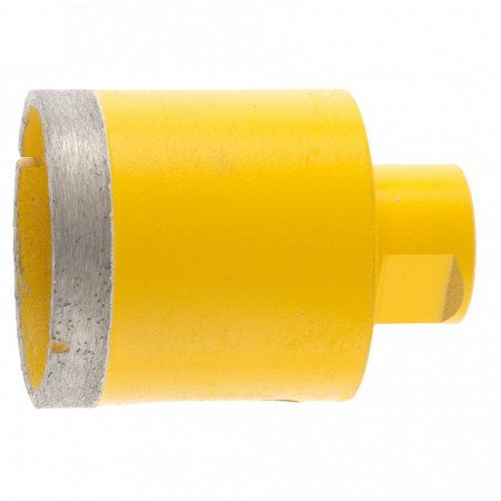 Сверло алмазное по керамограниту DENZEL, 55 мм, М14, мокрая резка