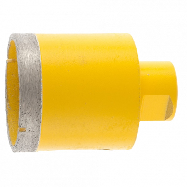 Сверло алмазное по керамограниту DENZEL, 55 мм, М14, мокрая резка