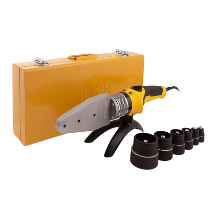 Аппарат для сварки пластиковых труб DENZEL X-PRO DWP-2000, 2000 Вт, 300 град, 20-63 мм