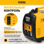 Инверторный генератор DENZEL GT-2200iS, 2.2 кВт, 230 В, бак 4 л, ручной старт