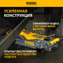 Домкрат гидравлический подкатной DENZEL 2/3 т, 98-770 мм, быстрый подъем, низ. подхват, проф, SUV