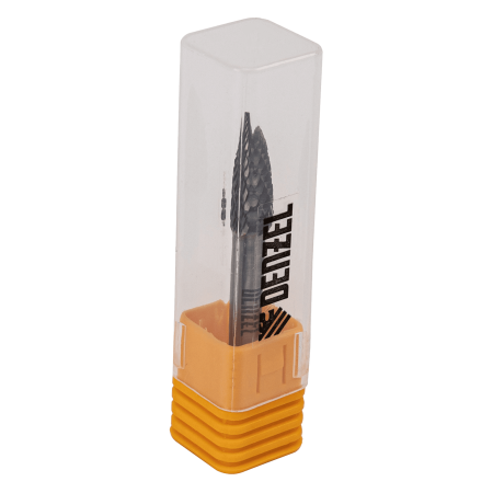 Борфреза по металлу DENZEL твердосплавная, параболическая заостренная, тип-G, 8 мм