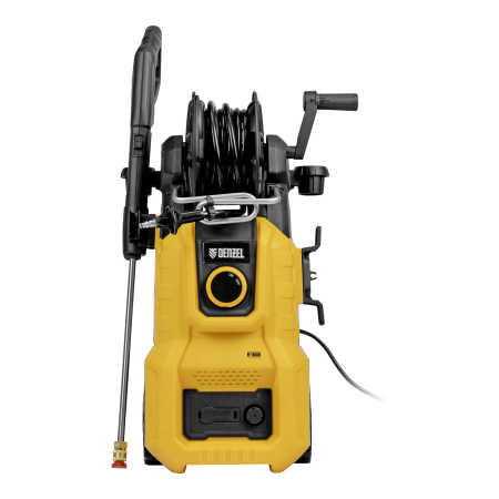 Моечная машина высокого давления DENZEL R-180iD, 2000 Вт, 180 бар, 420 л/ч, асинхронный двигатель, с барабаном