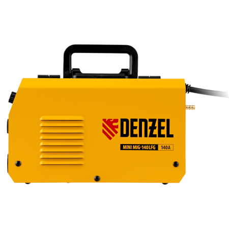 Аппарат инвертор. полуавтомат. сварки DENZEL Mini MIG-140LFG, 140 А, ПВ 60% Аппарат инвертор. полуавтомат. сварки DENZEL Mini MIG-140LFG, 140 А, ПВ 60%