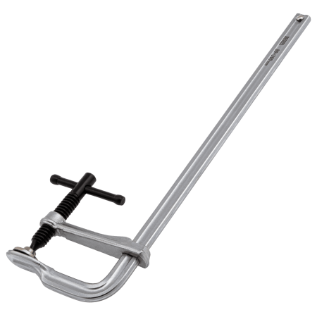 Струбцина DENZEL F-образная, 80x300мм, кованая