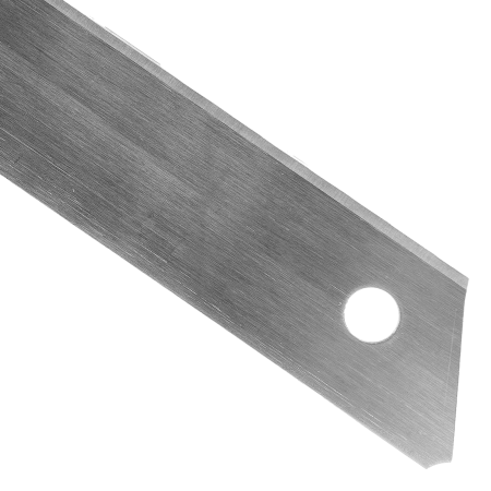 Лезвия DENZEL 18 мм, нерж. сталь 440, 0,5 мм, 5 штук
