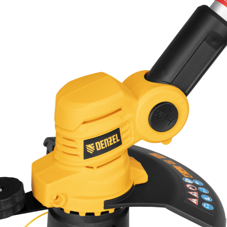 Триммер аккумуляторный DENZEL GT-230, 230 мм, Li-Ion, 20 В